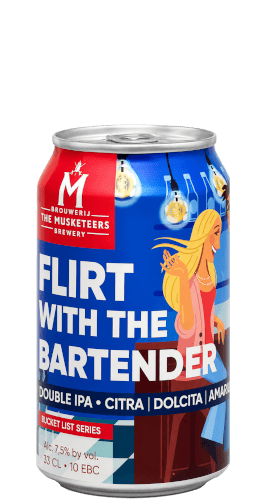 Musketeers Flirt With The Bartender